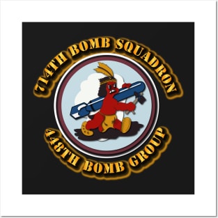 714th Bomb Squadron - 448th Bomb Group - 8th AF Posters and Art